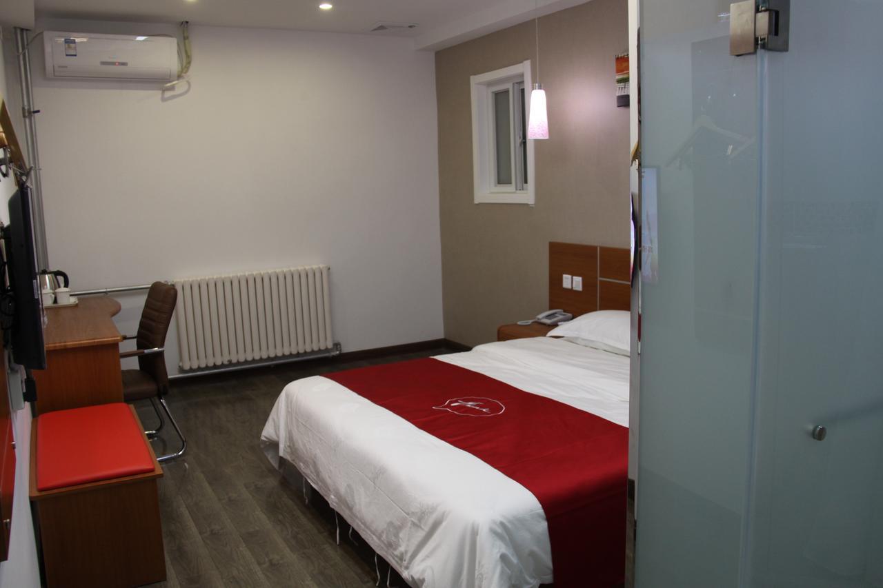 Thank Inn Chain Hotel Shandong Liaocheng Economic Development Zone Jiuhe Community Exterior foto