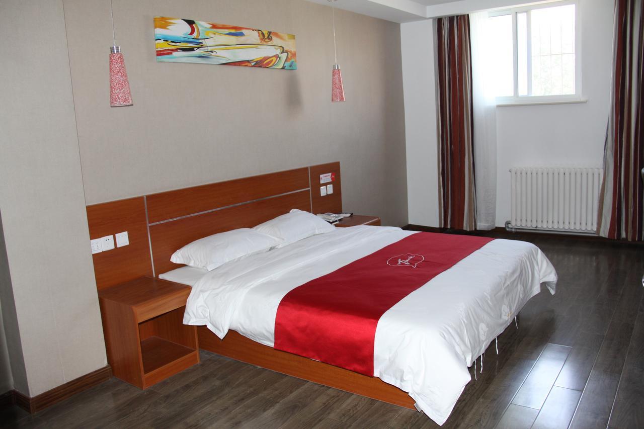 Thank Inn Chain Hotel Shandong Liaocheng Economic Development Zone Jiuhe Community Exterior foto